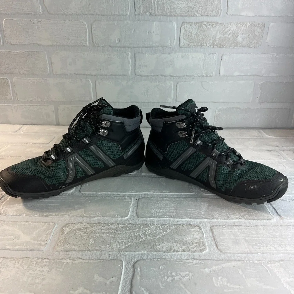 Xero Xcursion‎ Fusion Waterproof Barefoot Hiking Boots Womens 7.5 Green Outdoor